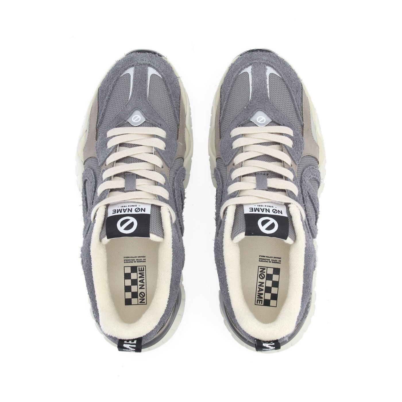 KRAZEE RUNNER M  -  H.SDE/KNIT/NUB.  - GRIGIO CARBONIO